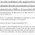 Interview Schedule for LIC AAO Recruitment
