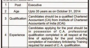 PMC Bank Executive Recruitment, 2014