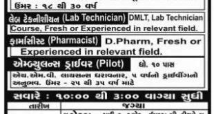 GVK EMRI Walk in Interview for Various Vacancies