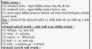 ICDS Kheda Anganwadi Worker & Helper Recruitment, 2015