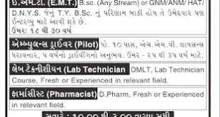 GVK EMRI Walk in Interview for Various Vacancies