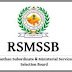 RSMSSB Recruitment 2018 for Pre-primary education teacher