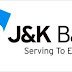 Jammu & Kashmir Bank 1850 Probationary Officer and Banking Associate Recruitment 2020