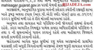 Collectorate Office Mahisagar Law Officer Recruitment 2022